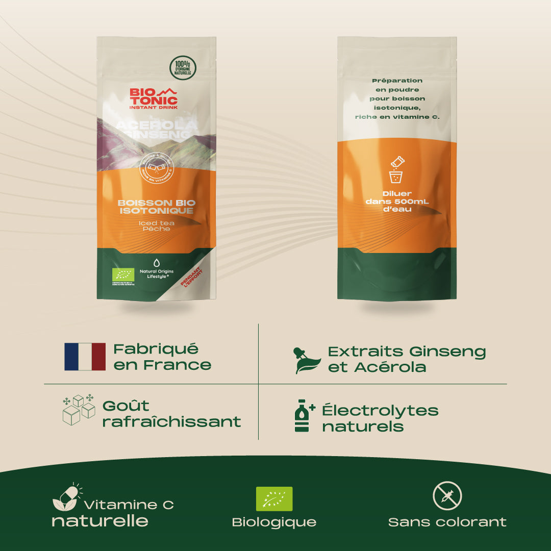 
                  
                    BioTonic Iced-Tea pêche
                  
                