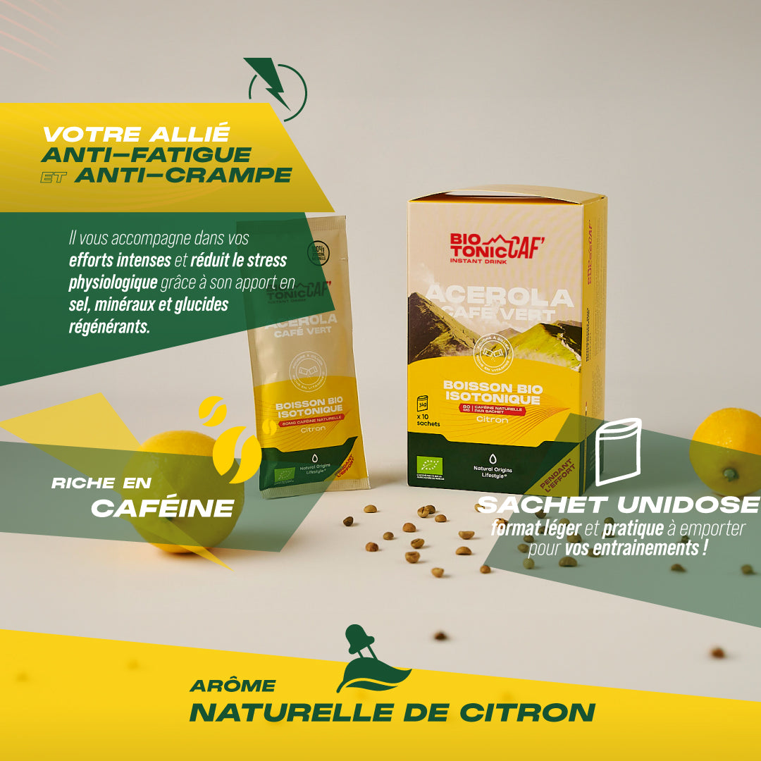 
                  
                    BioTonic Caf citron : Énergie Isotonique bio
                  
                