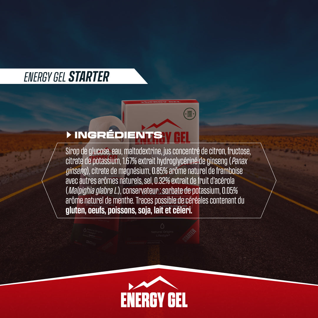 
                  
                    Gels énergétiques
                  
                