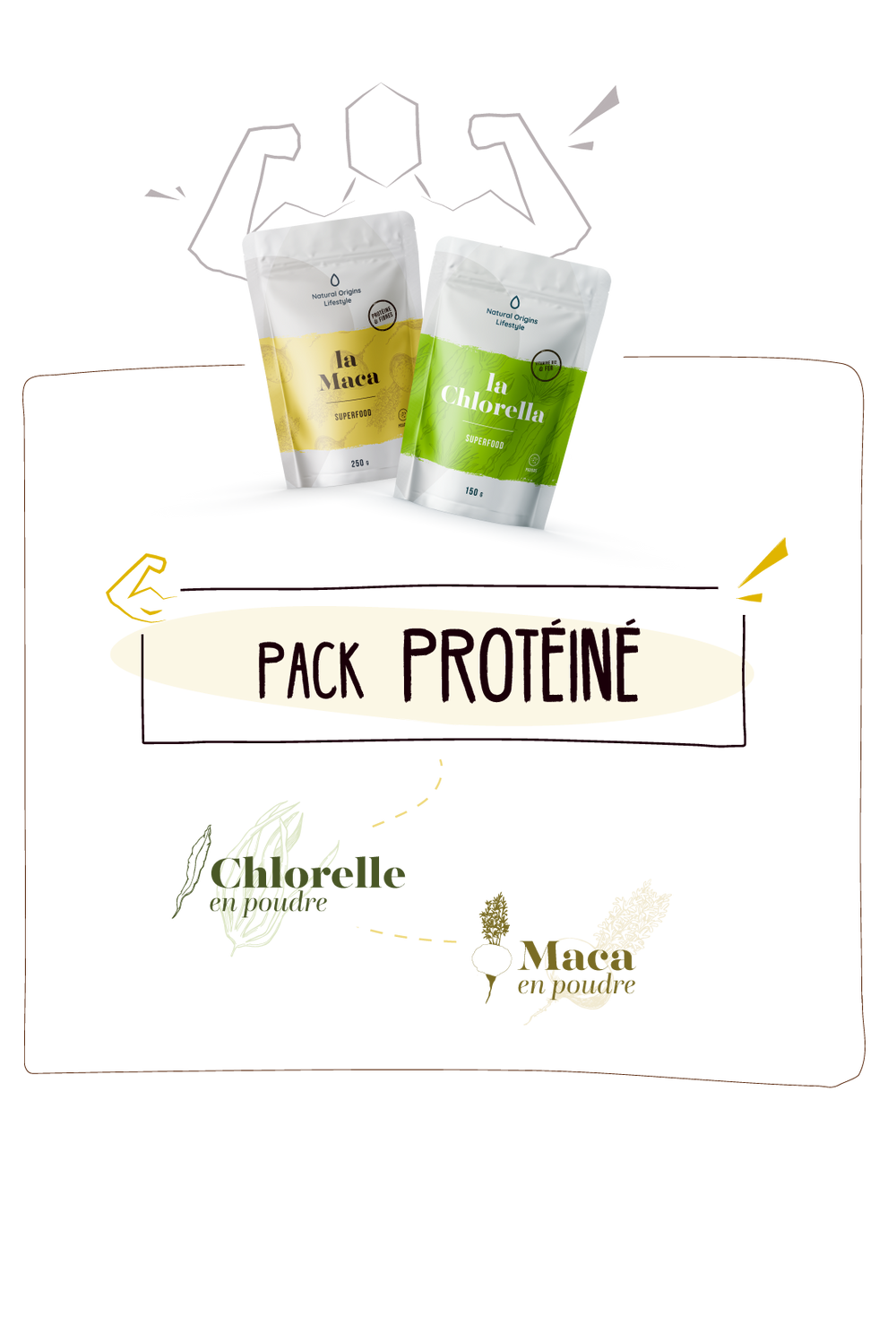 Le pack protéiné-