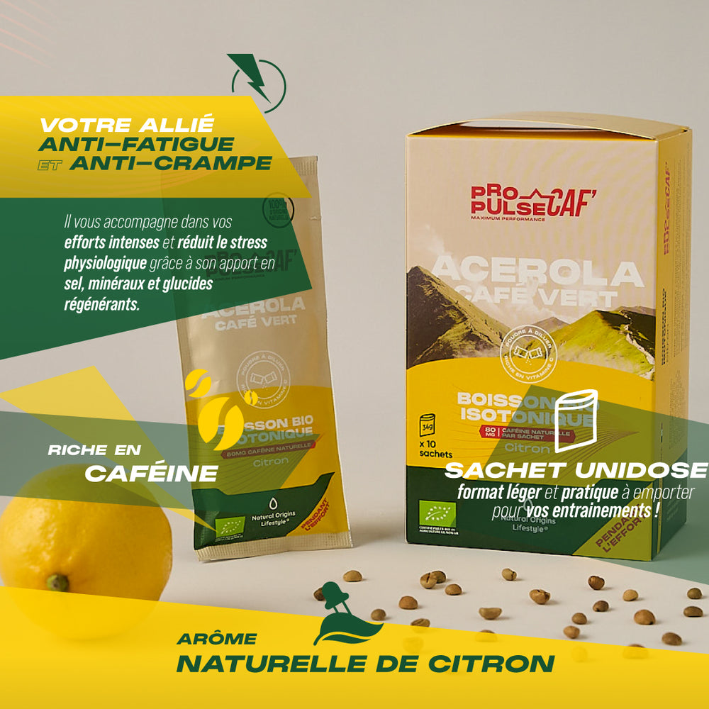 
                  
                    ProPulse Caf citron : Énergie Isotonique bio
                  
                